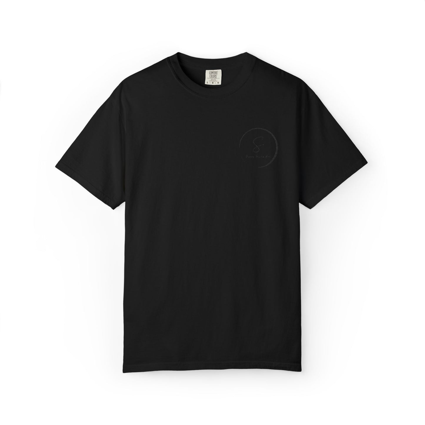 Minimalist 'Be Still' Circle Logo T-Shirt — Calm Vibes Graphic Tee