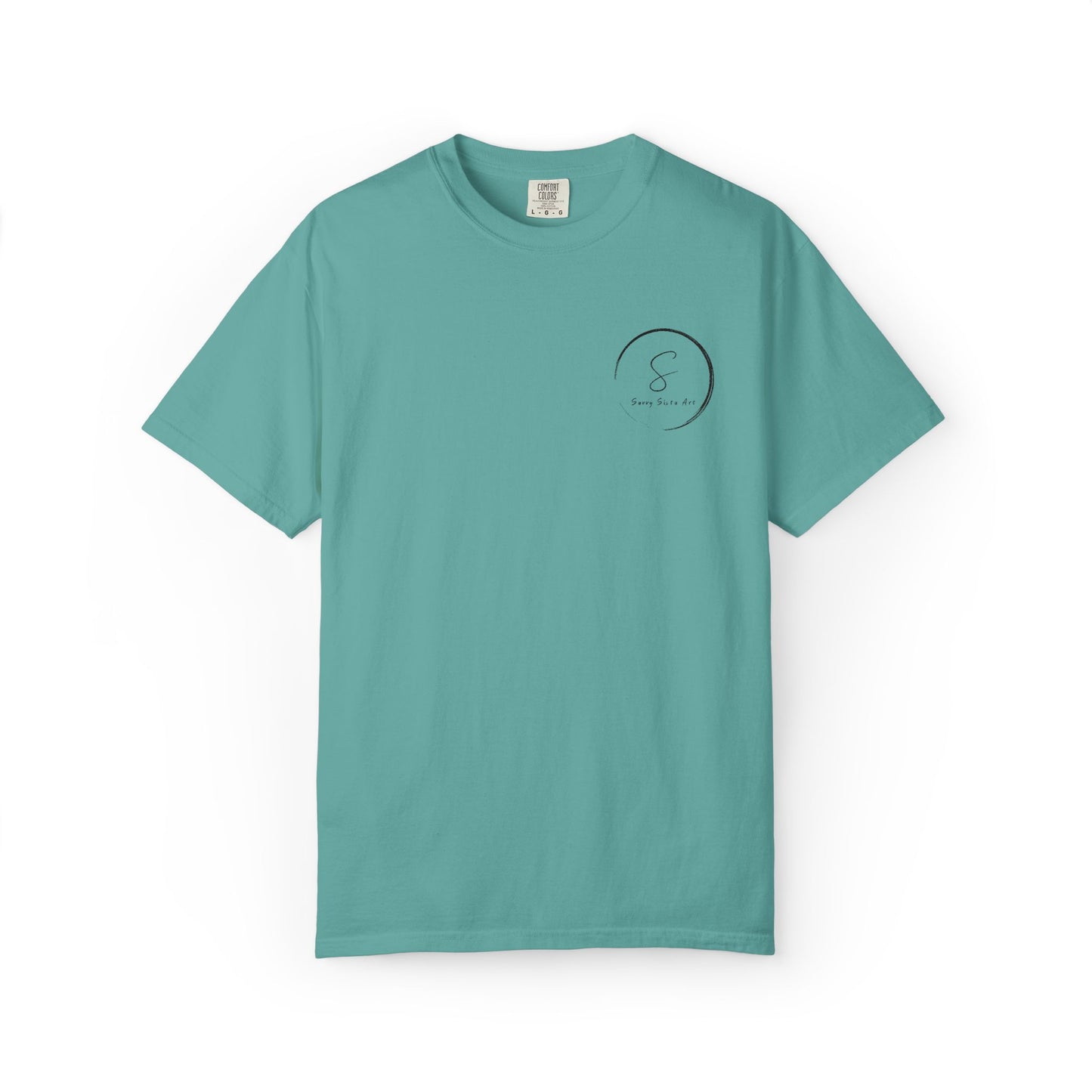 Minimalist 'Be Still' Circle Logo T-Shirt — Calm Vibes Graphic Tee