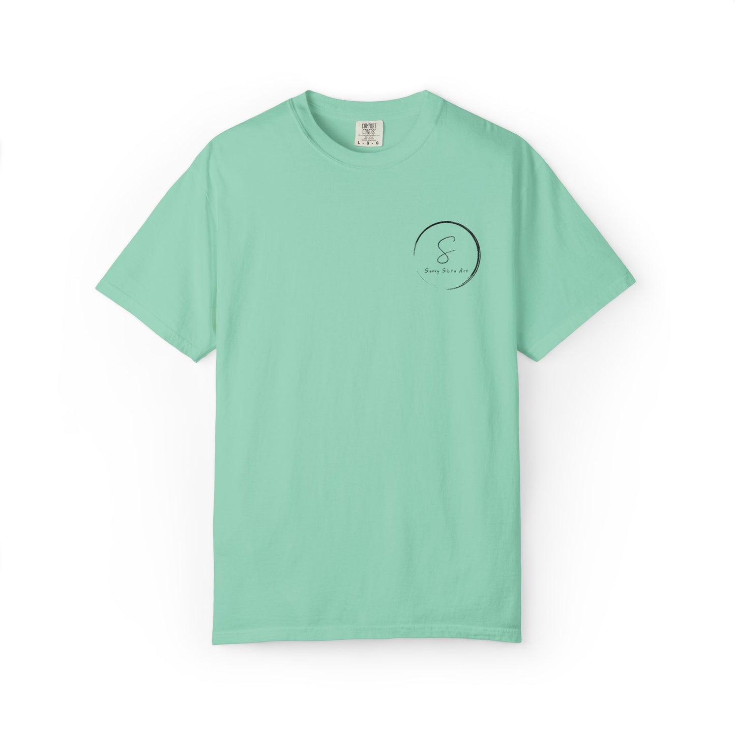 Minimalist 'Be Still' Circle Logo T-Shirt — Calm Vibes Graphic Tee