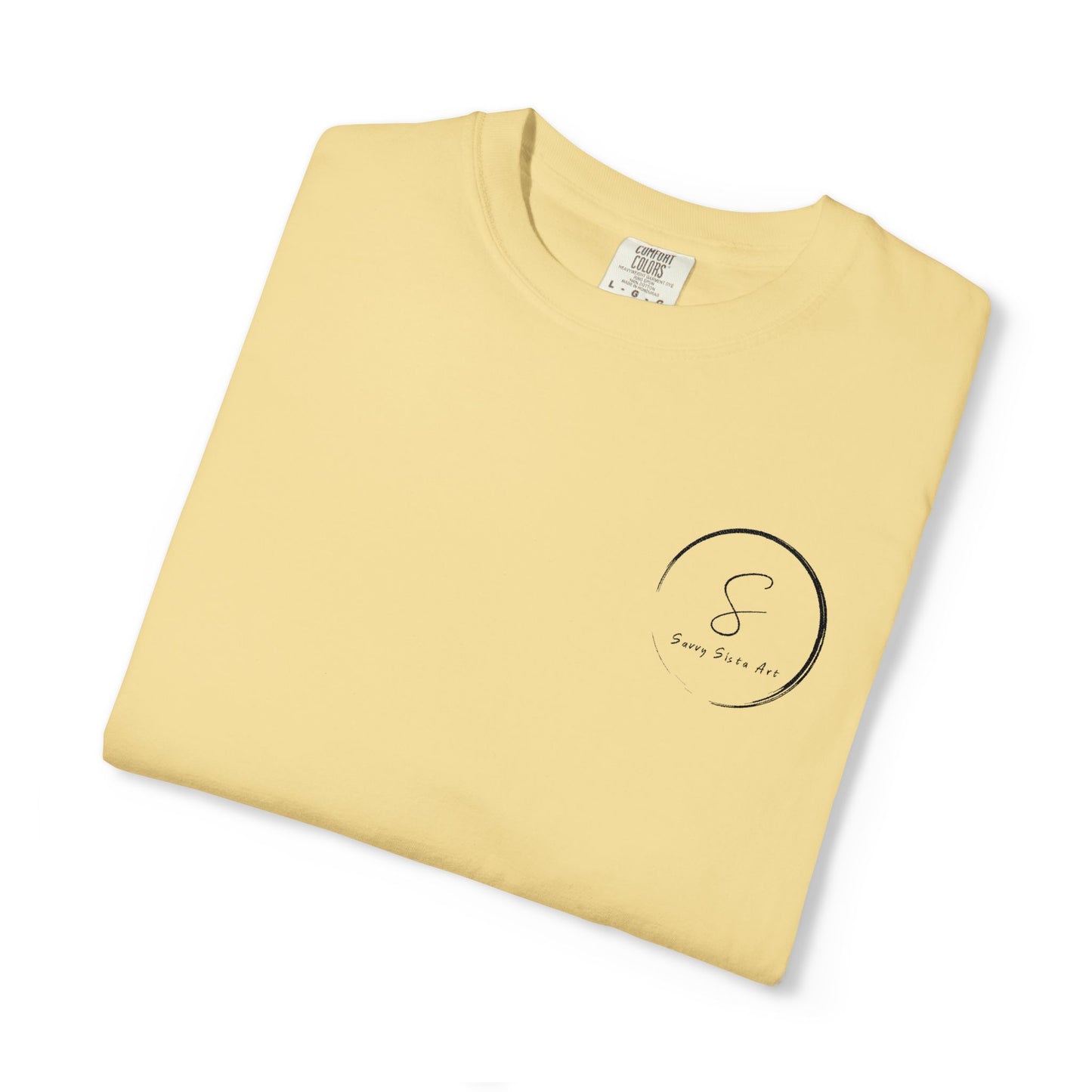 Minimalist 'Be Still' Circle Logo T-Shirt — Calm Vibes Graphic Tee