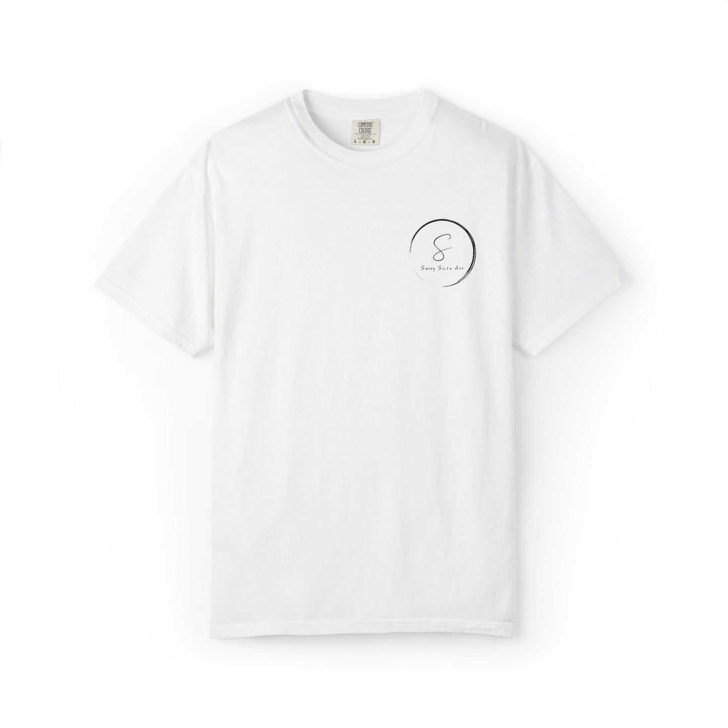 Minimalist 'Be Still' Circle Logo T-Shirt — Calm Vibes Graphic Tee