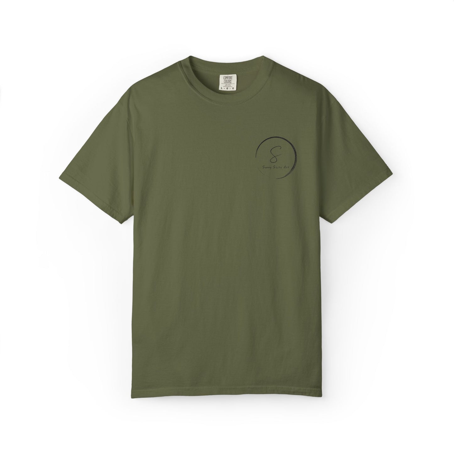 Minimalist 'Be Still' Circle Logo T-Shirt — Calm Vibes Graphic Tee