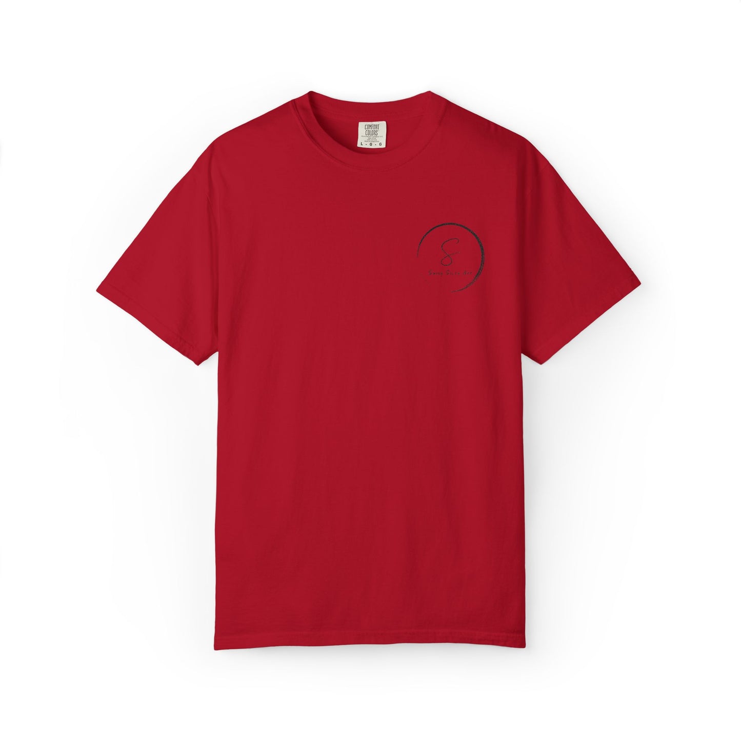 Minimalist 'Be Still' Circle Logo T-Shirt — Calm Vibes Graphic Tee