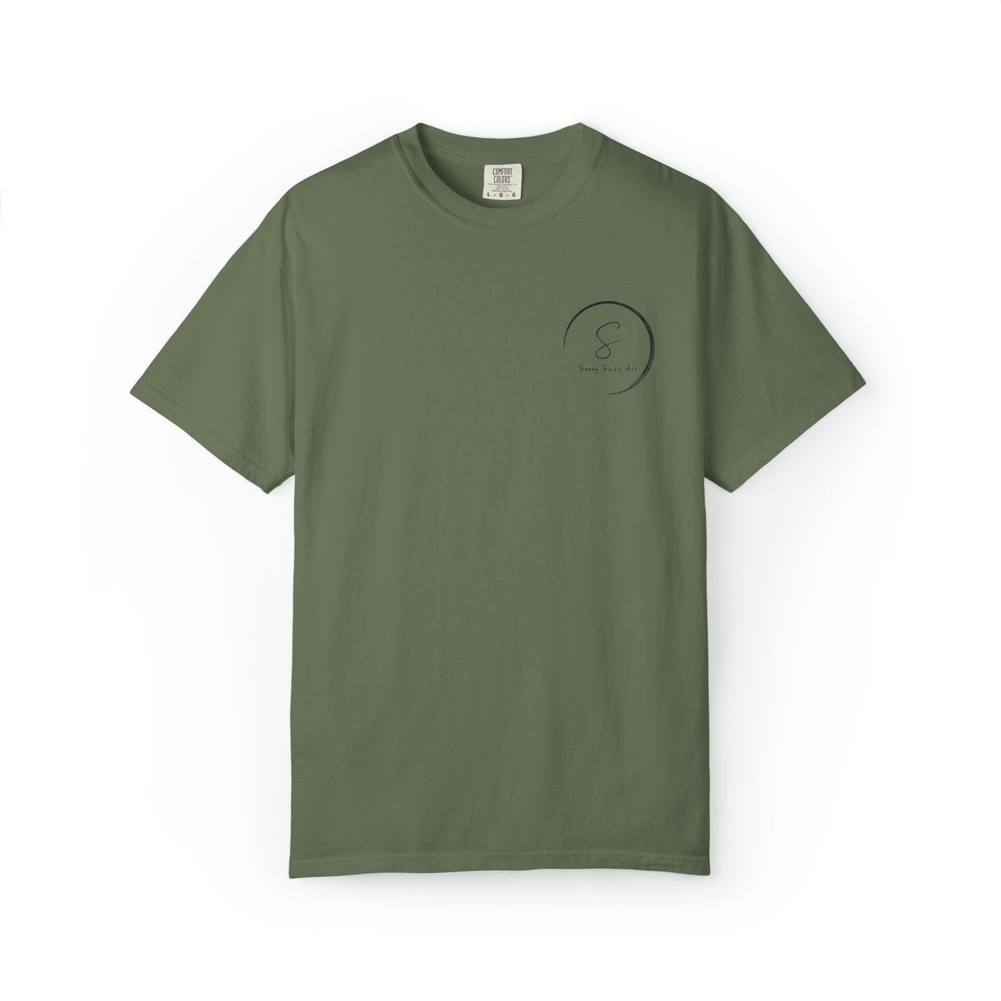 Minimalist 'Be Still' Circle Logo T-Shirt — Calm Vibes Graphic Tee