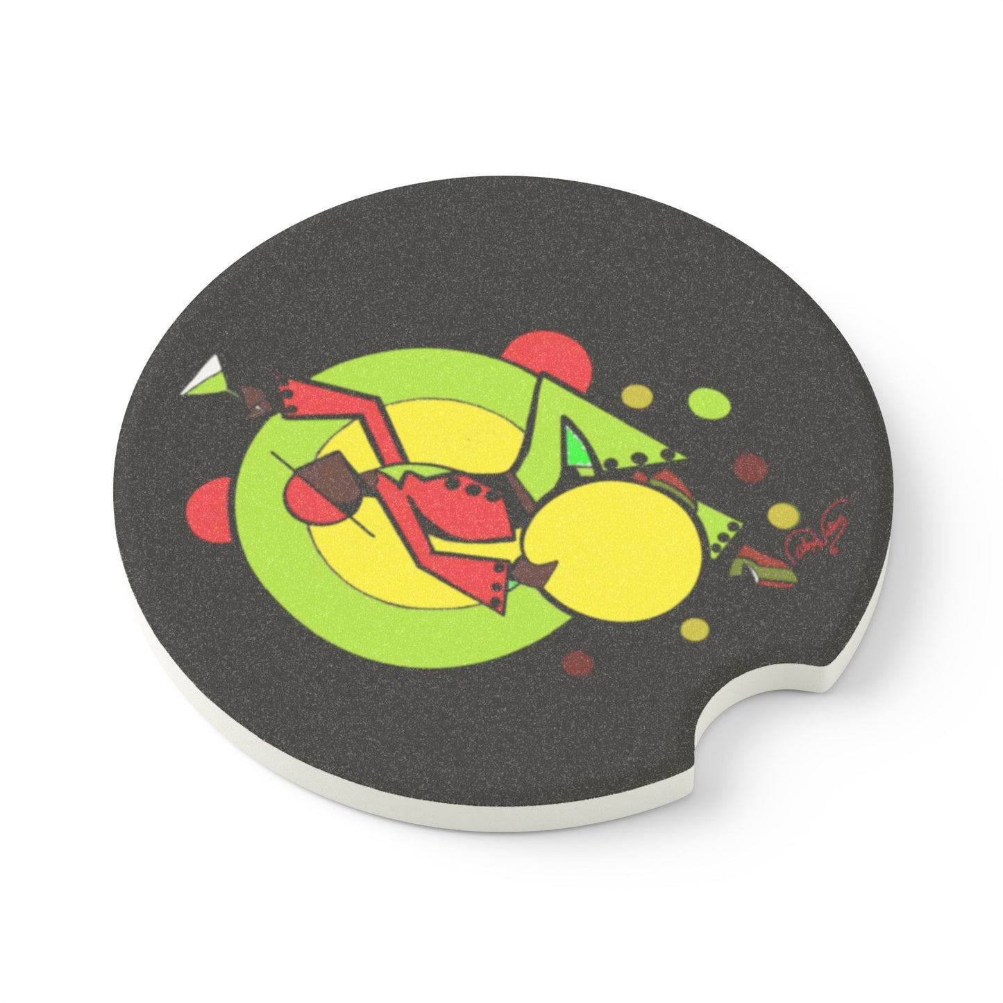 Soapstone Car Coaster