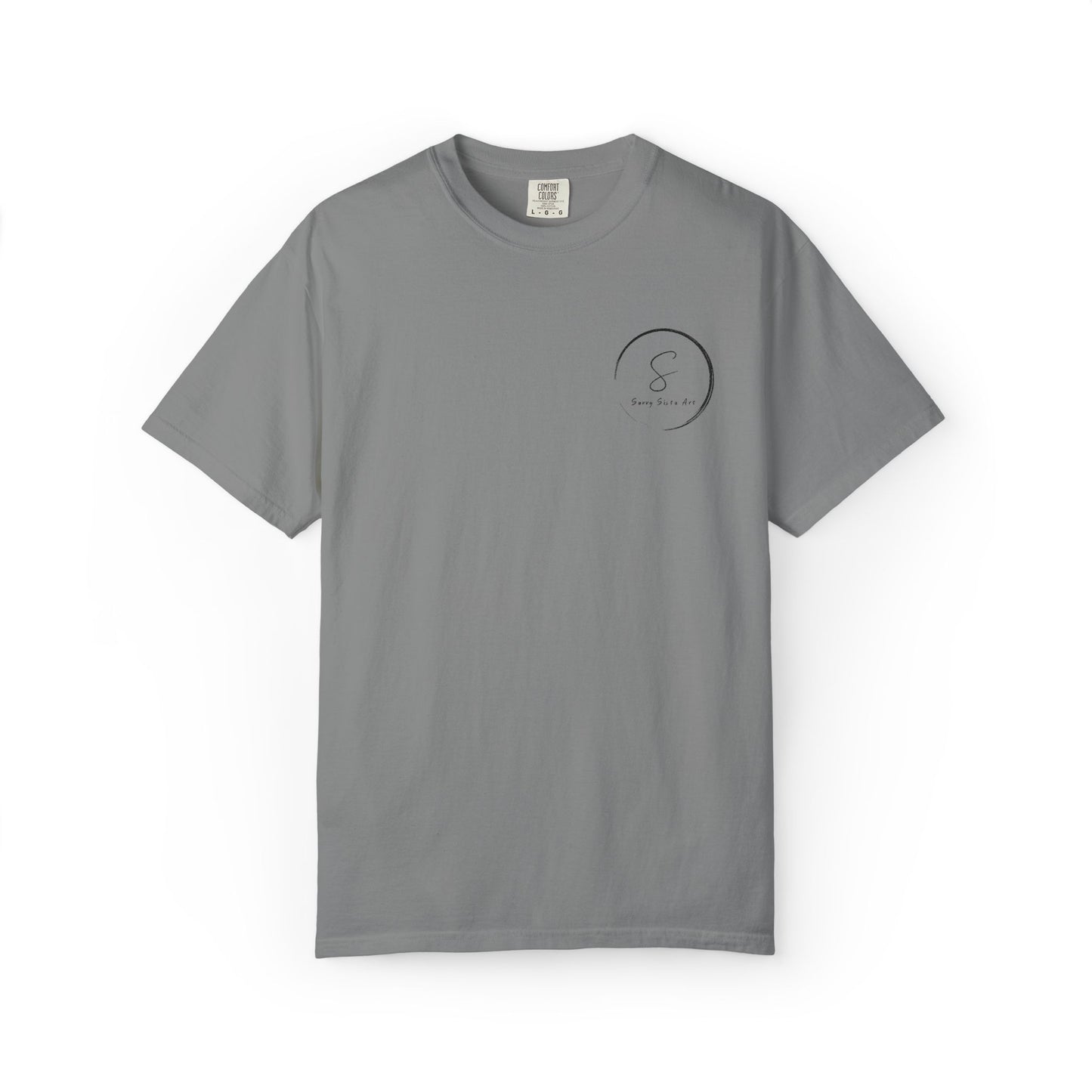 Minimalist 'Be Still' Circle Logo T-Shirt — Calm Vibes Graphic Tee