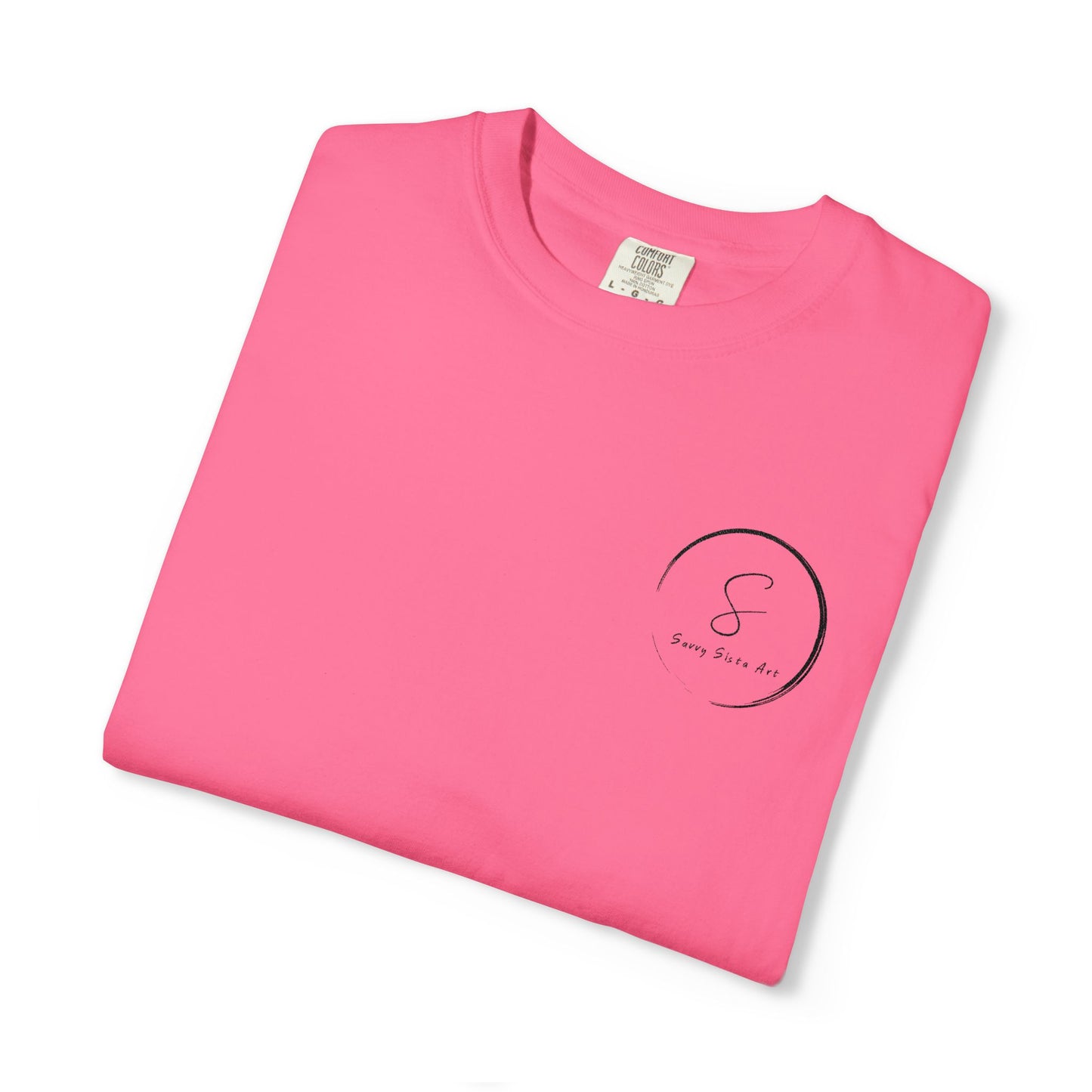 Minimalist 'Be Still' Circle Logo T-Shirt — Calm Vibes Graphic Tee