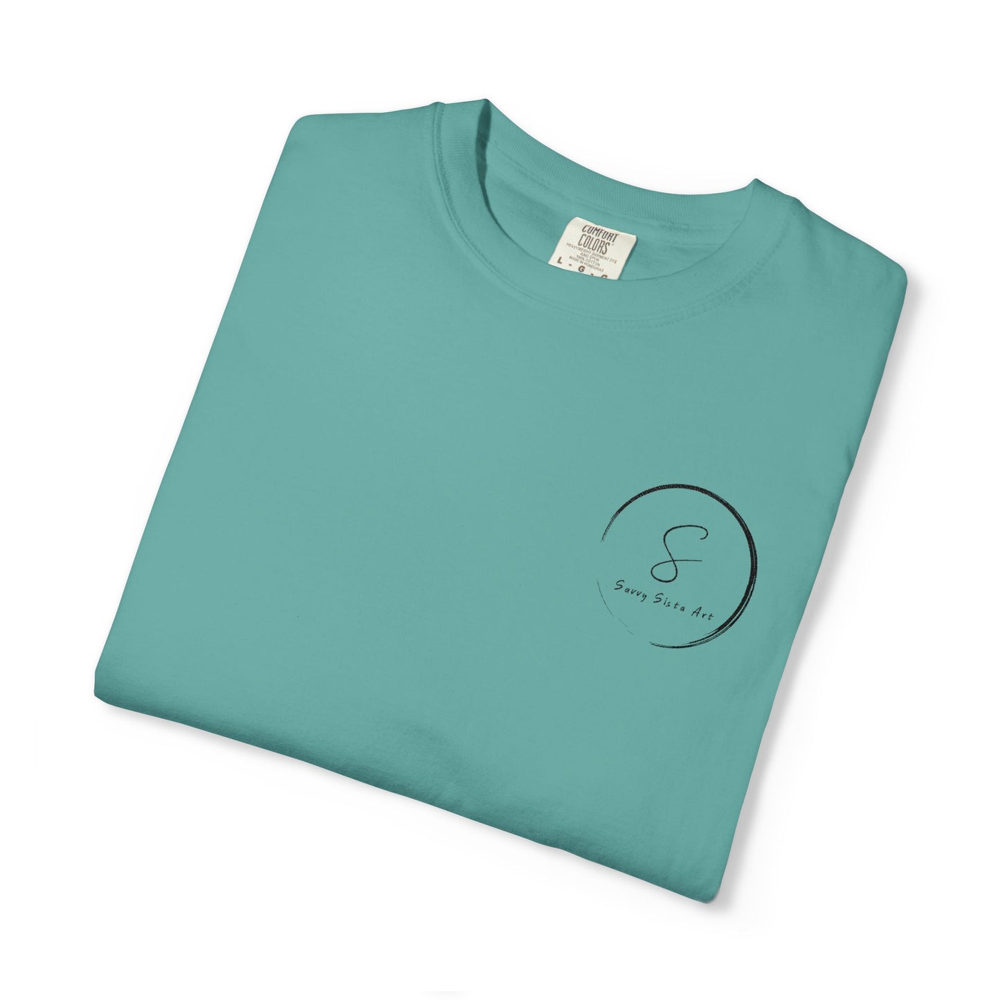 Minimalist 'Be Still' Circle Logo T-Shirt — Calm Vibes Graphic Tee