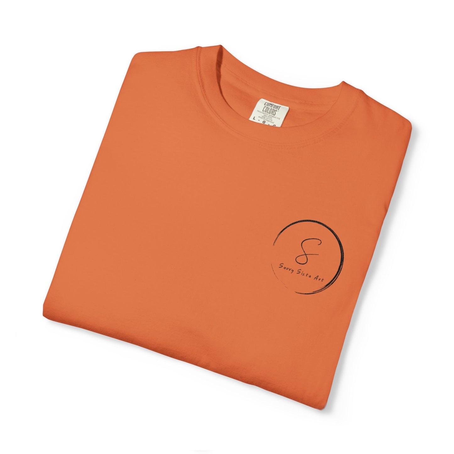 Minimalist 'Be Still' Circle Logo T-Shirt — Calm Vibes Graphic Tee