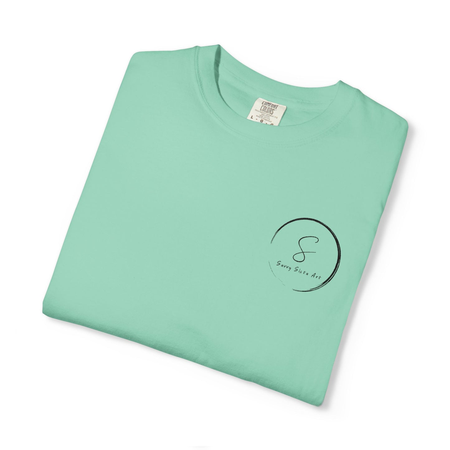 Minimalist 'Be Still' Circle Logo T-Shirt — Calm Vibes Graphic Tee