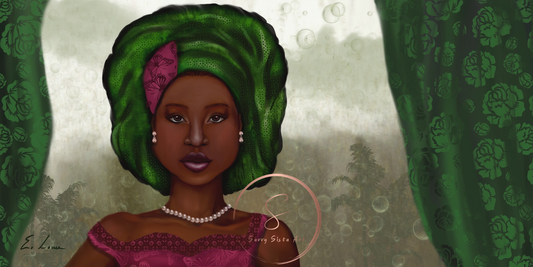 "Rainy Morning in Spring" Digital Painting